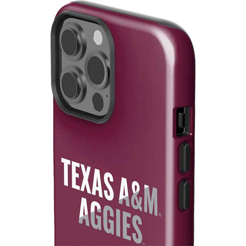 Texas A&M University Aggies iPhone 15 Pro Max Impact Case