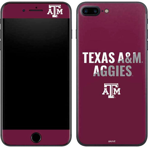 Texas A&M University Aggies iPhone 8 Plus Skin