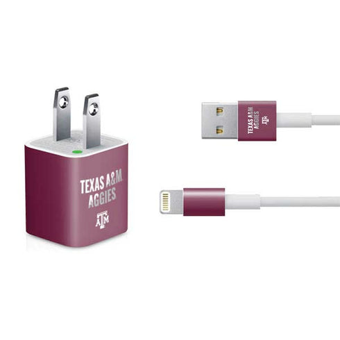 Texas A&M University Aggies iPhone Charger (5W USB) Skin
