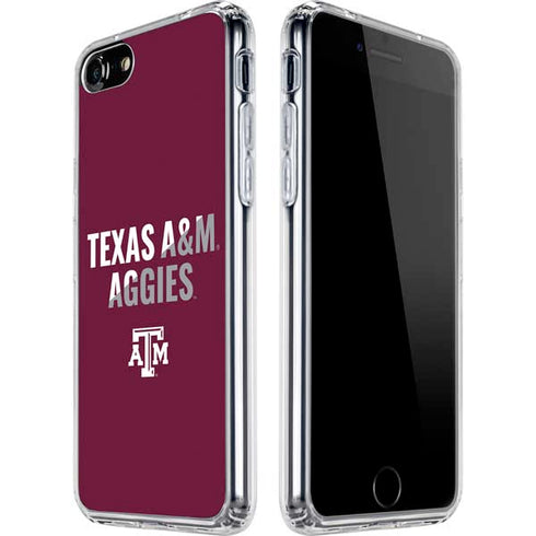 Texas A&M University Aggies iPhone SE (2nd & 3rd Gen) Clear Case