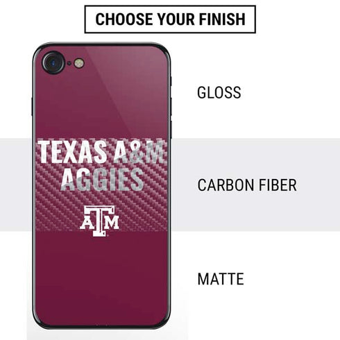 Texas A&M University Aggies iPhone SE (2nd & 3rd Gen) Skin