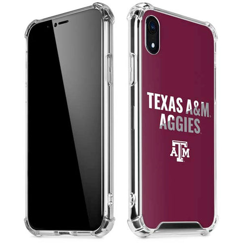Texas A&M University Aggies iPhone XR Clear Case