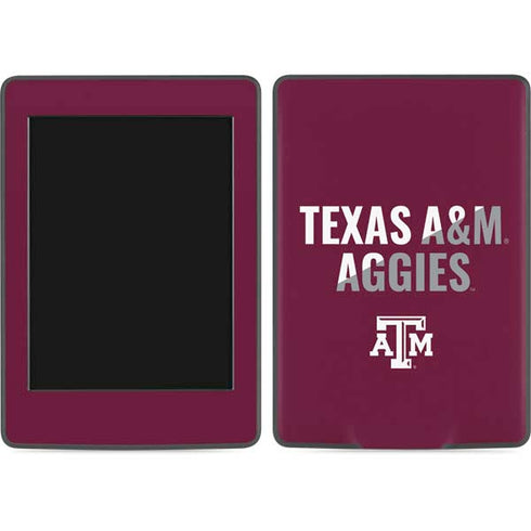 Texas A&M University Aggies Amazon Kindle Skin