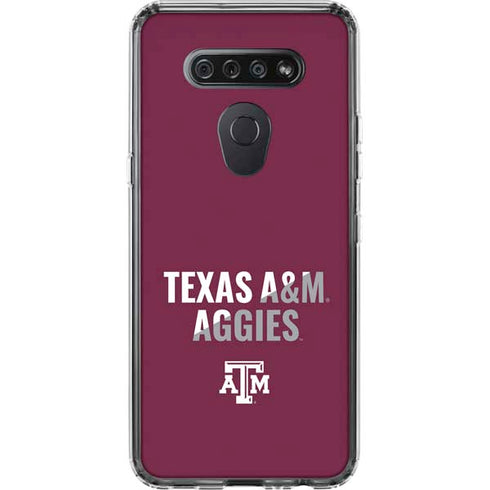 Texas A&M University Aggies LG K51/Q51 Clear Case