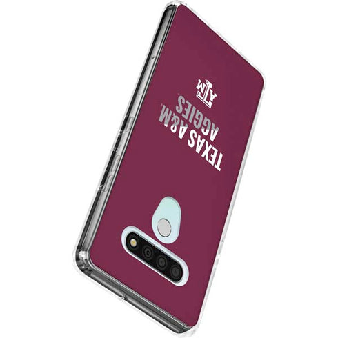 Texas A&M University Aggies LG Stylo 6 Clear Case