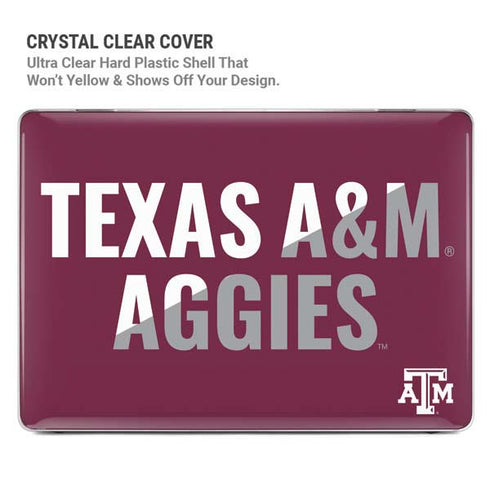 Texas A&M University Aggies MacBook Pro 16in (2021-25) Case plus Skin
