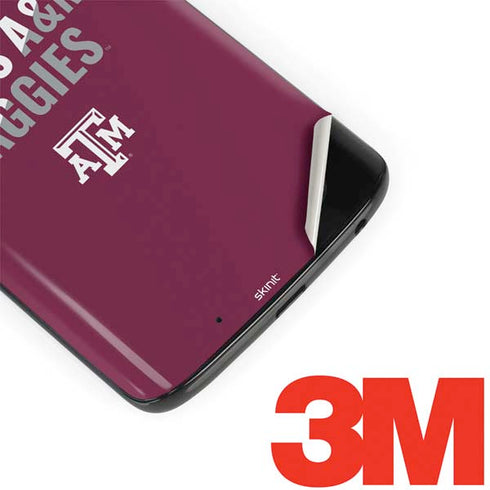 Texas A&M University Aggies Moto G6 Skin