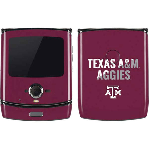 Texas A&M University Aggies Motorola RAZR Skin
