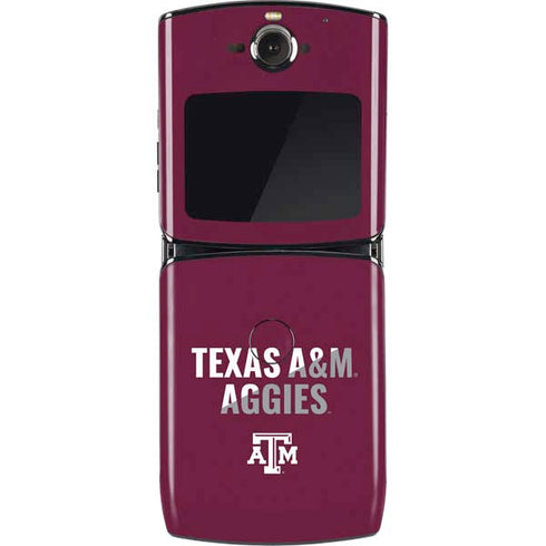 Texas A&M University Aggies Motorola RAZR Skin