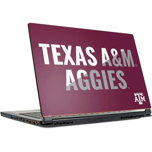 Texas A&M University Aggies MSI GS65 Stealth Laptop Skin