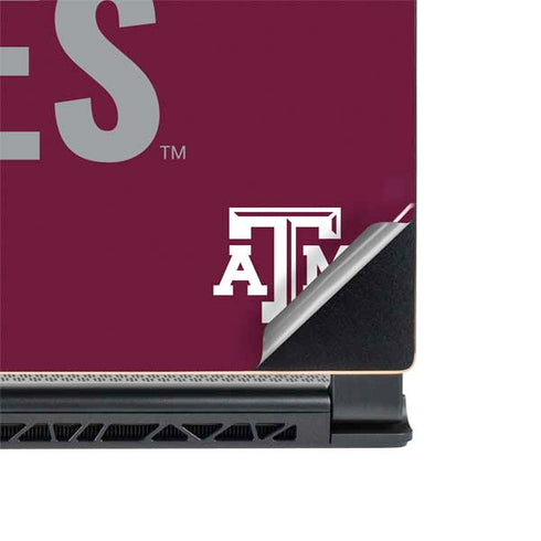 Texas A&M University Aggies MSI GS65 Stealth Laptop Skin