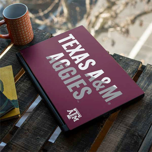 Texas A&M University Aggies MSI GS65 Stealth Laptop Skin