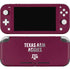 Texas A&M University Aggies Nintendo Switch Lite Skin
