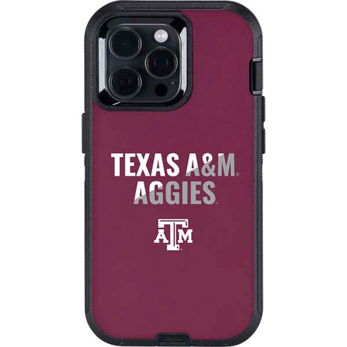 Texas A&M University Aggies Otterbox Defender iPhone Skin