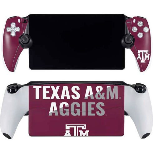 Texas A&M University Aggies PlayStation Portal Remote Player Skin