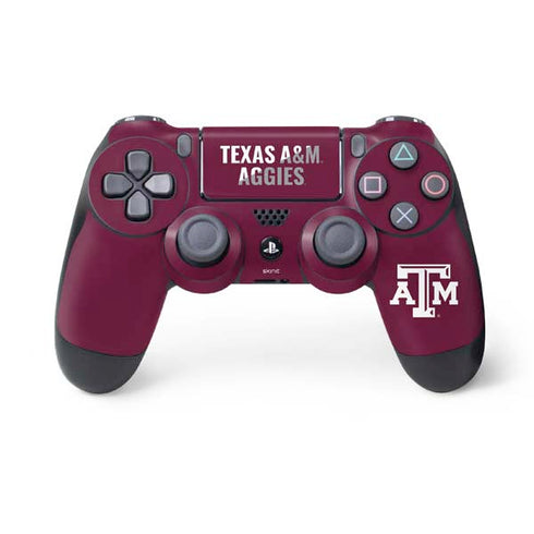 Texas A&M University Aggies PS4 Controller Skin