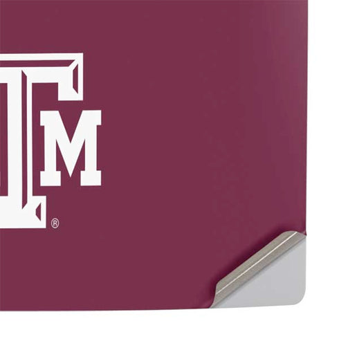 Texas A&M University Aggies PS5 Console Skin