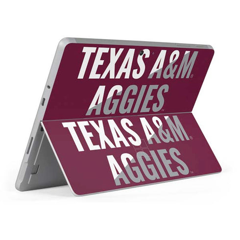 Texas A&M University Aggies Surface Go Skin
