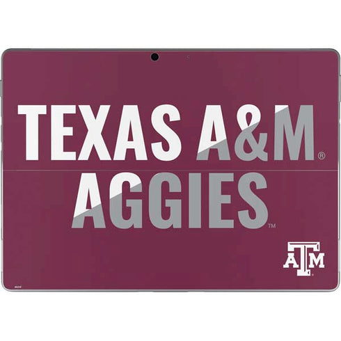 Texas A&M University Aggies Surface Pro 8 Skin