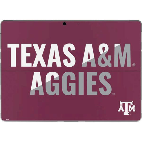 Texas A&M University Aggies Surface Pro 9 Skin
