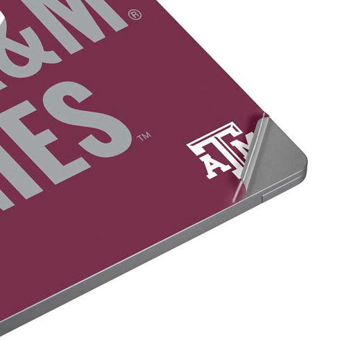 Texas A&M University Aggies Universal Laptop 16.6in (13.4 x 9.7in) Skin