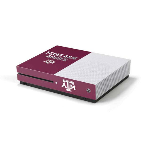 Texas A&M University Aggies Xbox One S Console Skin