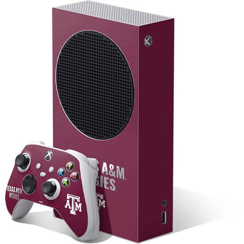Texas A&M University Aggies Xbox Series S Bundle Skin