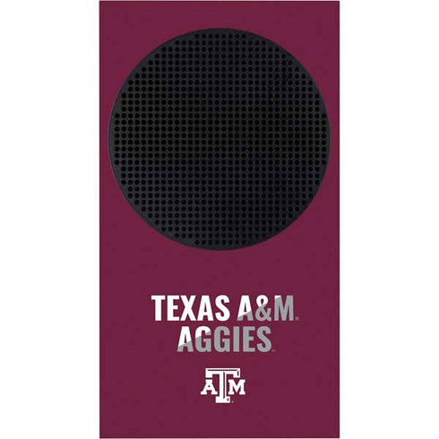 Texas A&M University Aggies Xbox Series S Console Skin