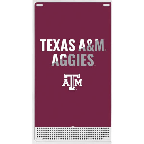 Texas A&M University Aggies Xbox Series S Console Skin