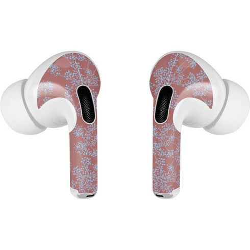 Airy Blue Floral AirPods Pro 2nd Gen Skin