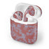 Airy Blue Floral Apple AirPods Skin