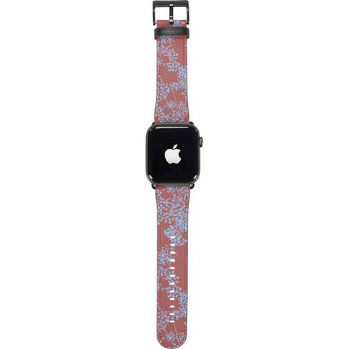 Airy Blue Floral Apple Watch Band 38-40mm