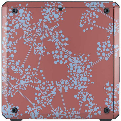 Airy Blue Floral Cooler Master MasterBox Q300L Mini Tower Skin