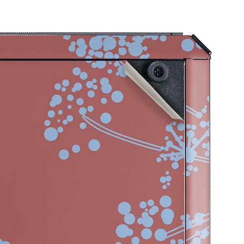 Airy Blue Floral Cooler Master MasterBox Q300L Mini Tower Skin