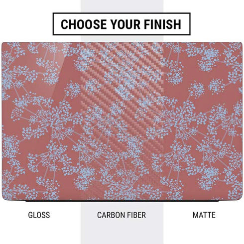 Airy Blue Floral Dell Vostro Skin