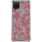 Airy Blue Floral Galaxy A12 Clear Case