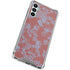 Airy Blue Floral Galaxy A14 5G Clear Case