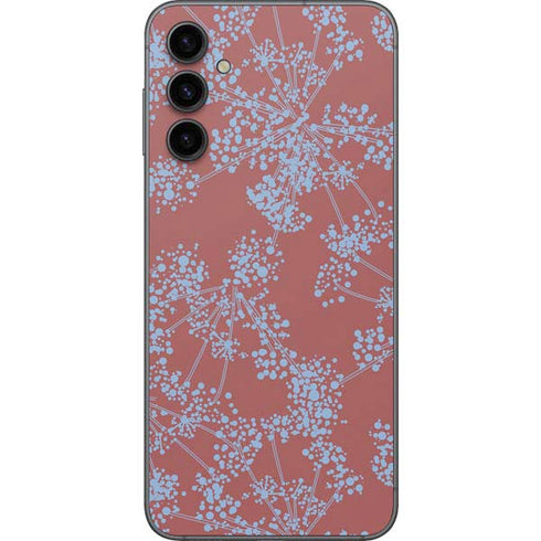 Airy Blue Floral Galaxy A14 5G Skin