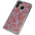 Airy Blue Floral Galaxy A21 Clear Case