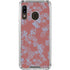 Airy Blue Floral Galaxy A30 Clear Case