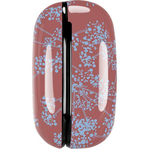 Airy Blue Floral Galaxy Buds Live Skin