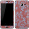 Airy Blue Floral Galaxy J3 Skin
