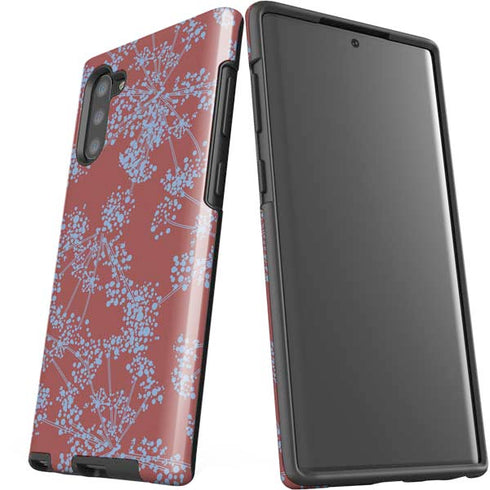 Airy Blue Floral Galaxy Note 10 Pro Case
