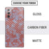 Airy Blue Floral Galaxy Note20 5G Skin
