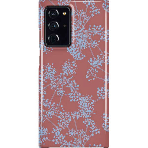 Airy Blue Floral Galaxy Note20 Ultra 5G Lite Case