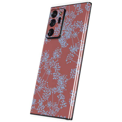 Airy Blue Floral Galaxy Note20 Ultra 5G Skin