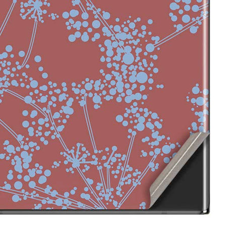 Airy Blue Floral Galaxy Note20 Ultra 5G Skin