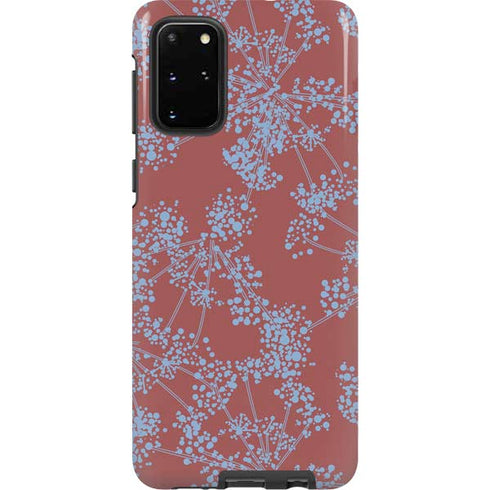 Airy Blue Floral Galaxy S20 Plus Pro Case