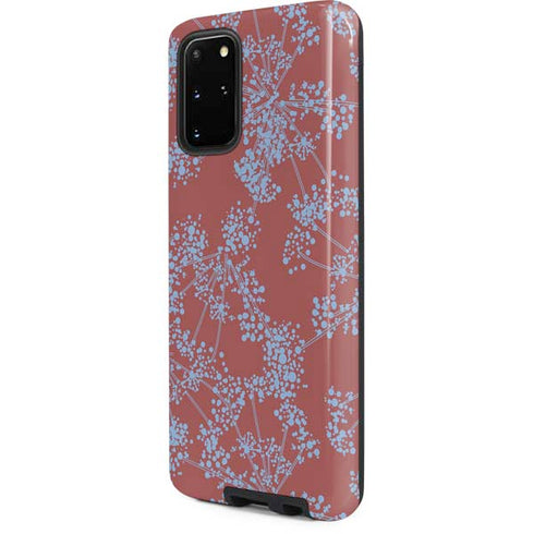 Airy Blue Floral Galaxy S20 Plus Pro Case