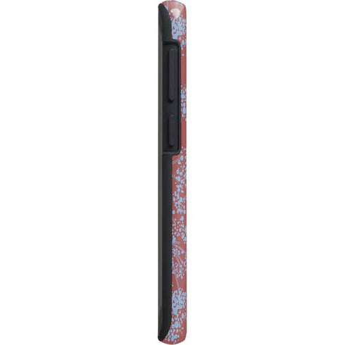 Airy Blue Floral Galaxy S20 Plus Pro Case